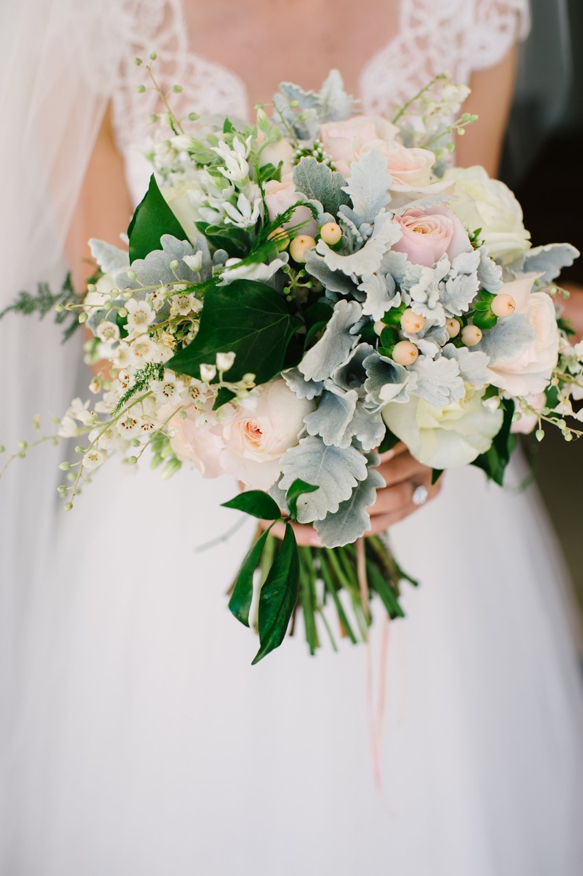 Rose Bridal Bouquet Photography by Claire Morgan