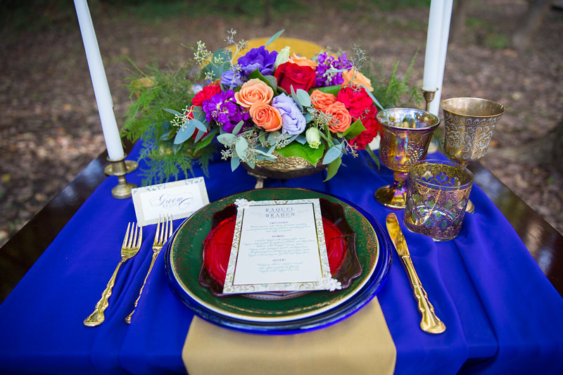 Boho Wedding Tablescape // Photography ~ Andre Brown Photography
