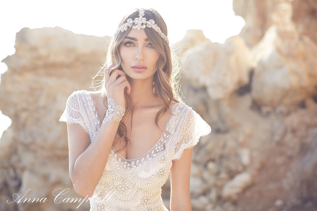 Anna Campbell Wedding Dress Coco from her 2016 Spirit Collection
