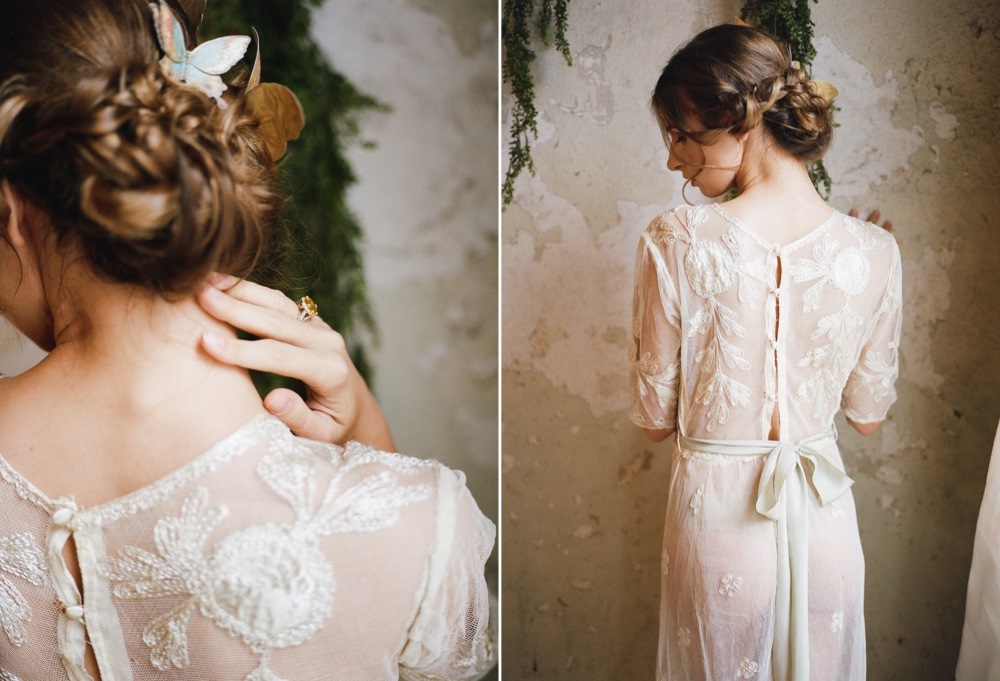 Romantic Vintage Butterfly Boudoir Shoot // Photography ~ Archetype Photography