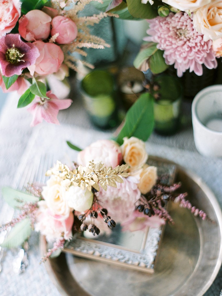 Spring wedding decor // Photography ~ We Are Origami 