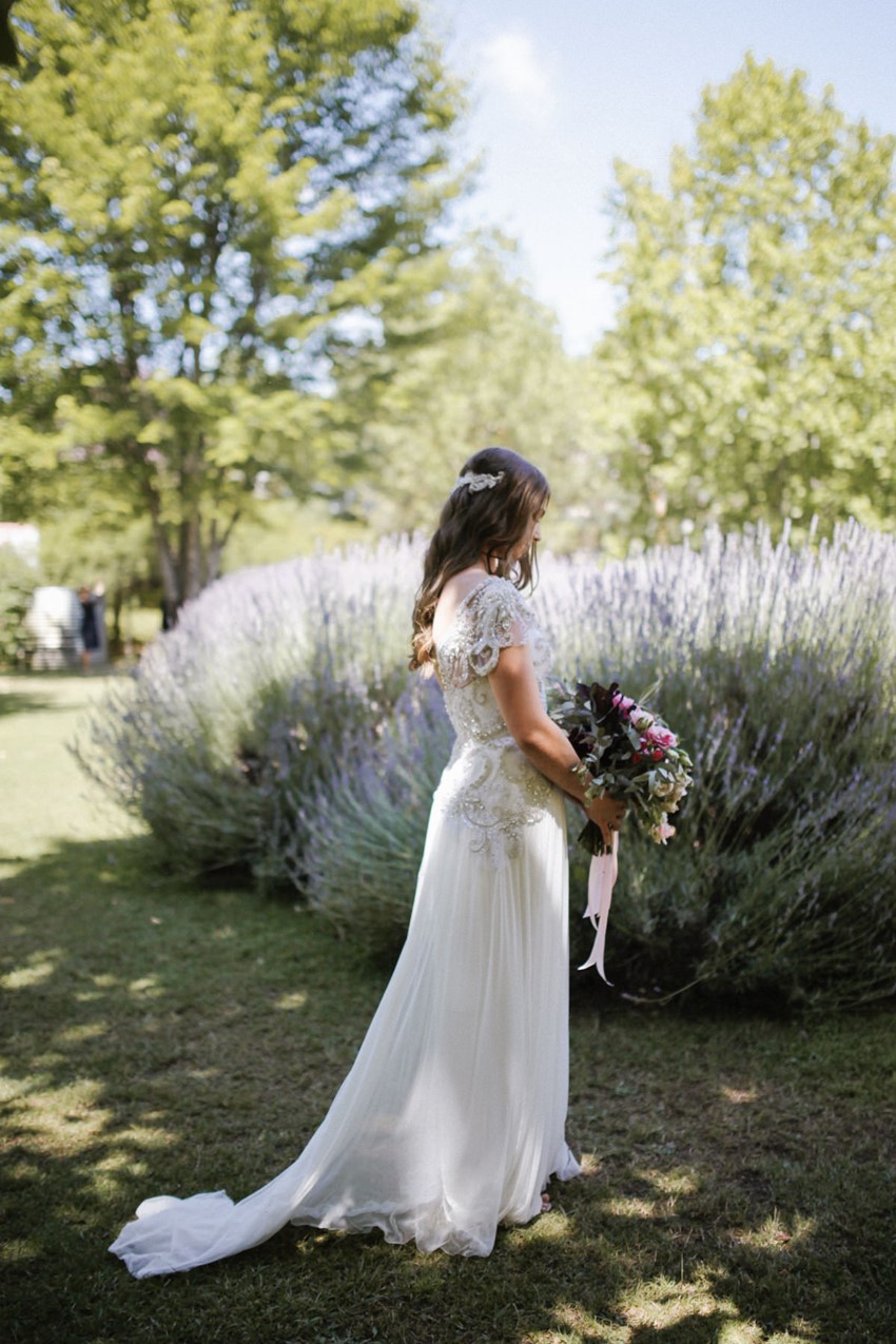 Lavender farm wedding // Photography by Brown Paper Parcel