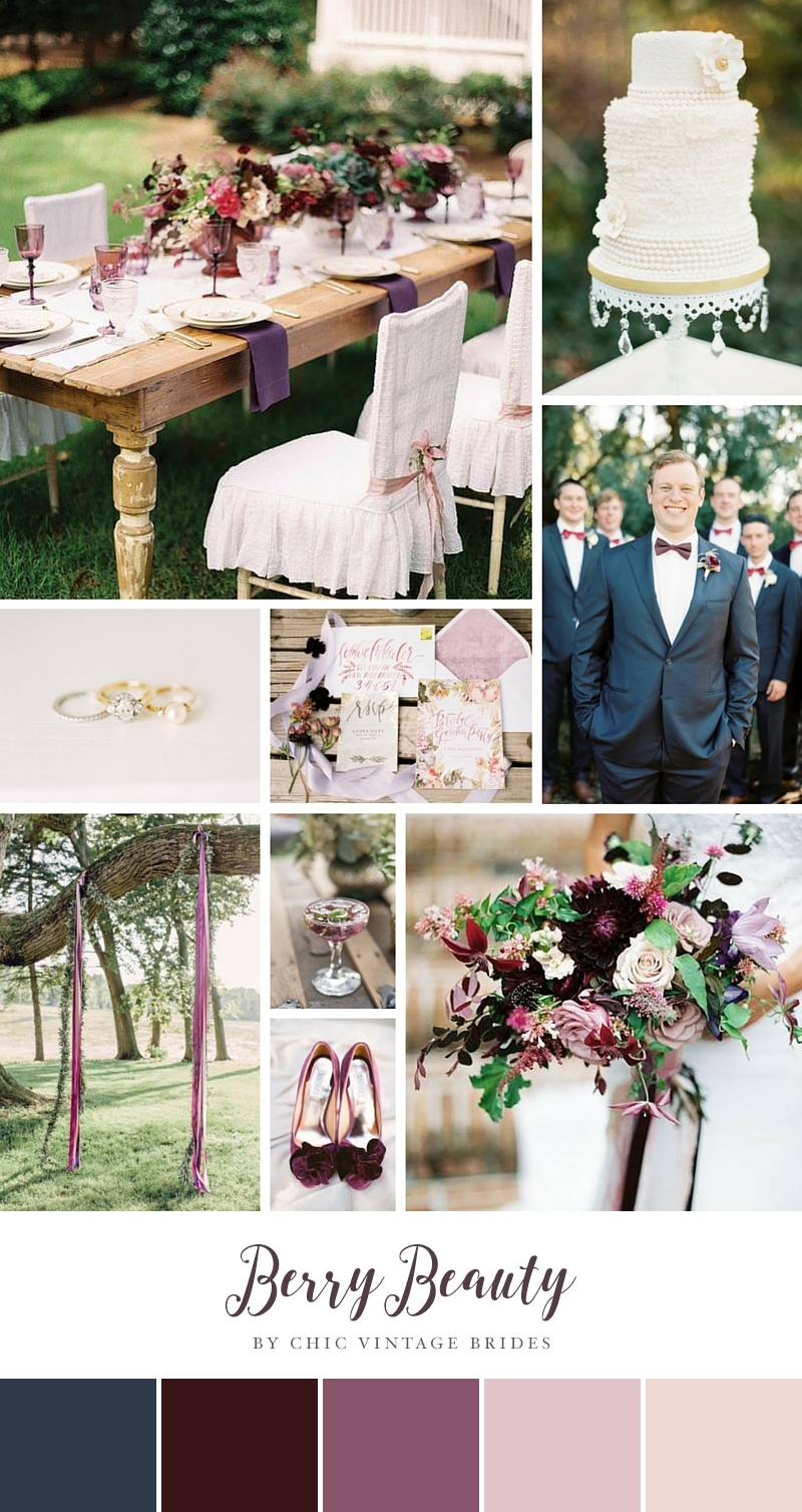 Berry Beauty - Purple Wedding Inspiration