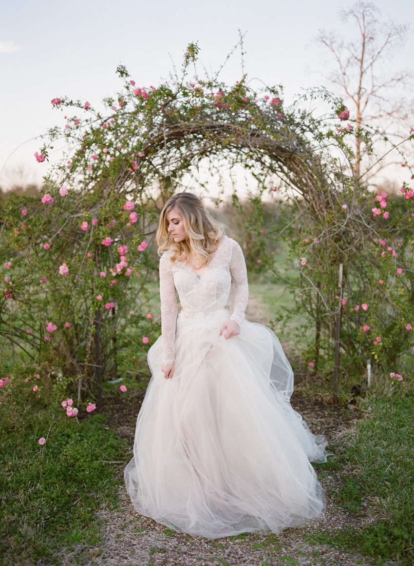 Romantic Spring Bridal Look // Photography ~ Archetype