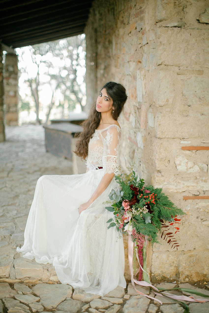 Romantic Vintage Boho Bride // Photography ~ Anna Roussos Photography