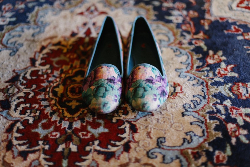 Bridal Slippers // Photography ~ Brown Paper Parcel