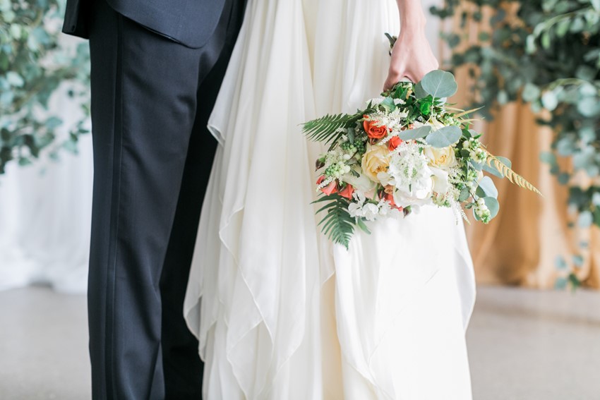 Romantic Bridal Bouquet // Photography ~ Alexis June Weddings
