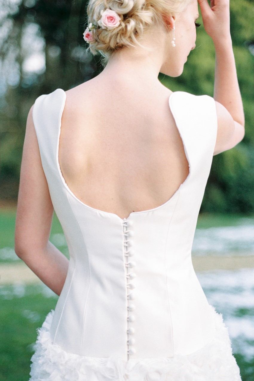 Wedding Dress Back Detail // Photography ~ Chymo More
