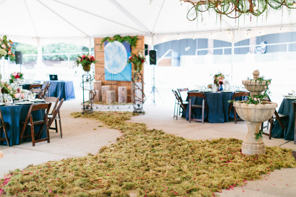 Secret Garden Inspired Marquee Wedding Reception // Photography ~ Maria Lamb