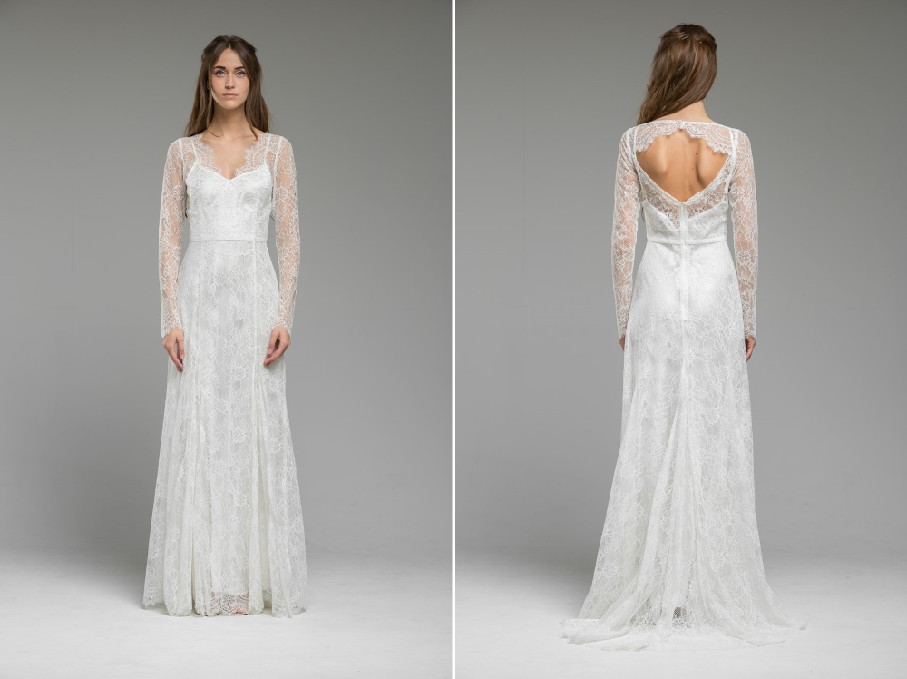 Long Sleeved Lace Wedding Dress 'Isla' from Katya Katya Shehurina