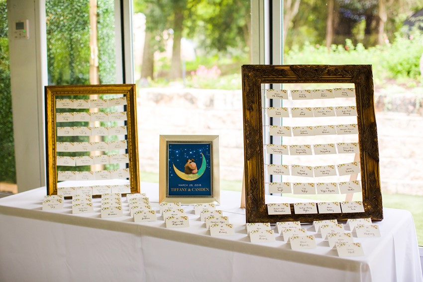 Vintage Inspired Escort Card Display // Photography ~ Mike Reed Photo