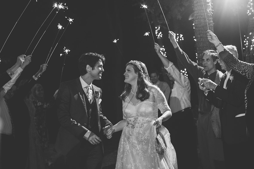 Sparkler Wedding Exit // Photography ~ Mike Reed Photo