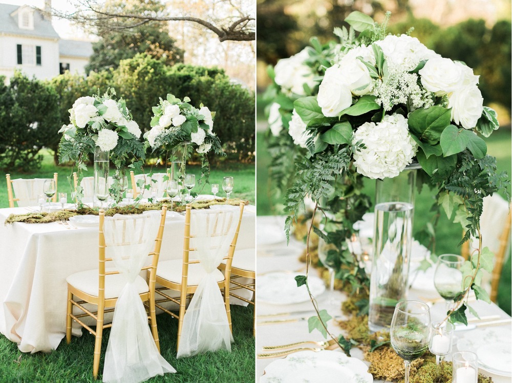 Tall Elegant Floral Wedding Centrepieces // Photography ~ Sharmila Photography