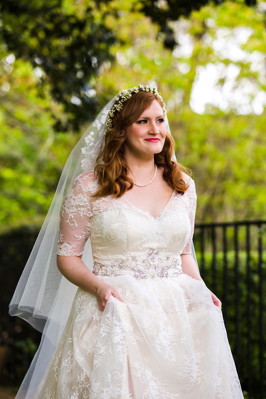 Vintage Inspired Bridal Look // Photography ~ Mike Reed Photo