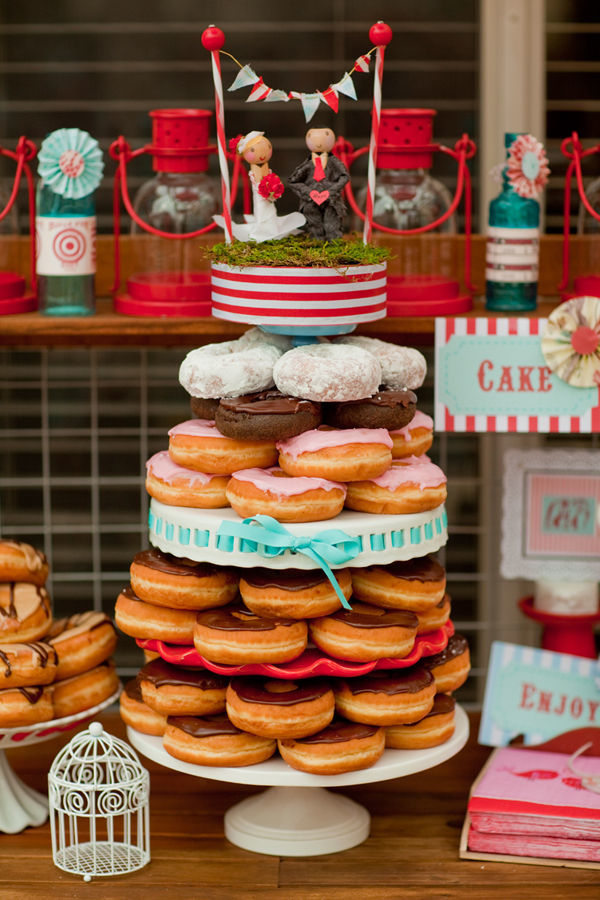 Doughnut Tower - Wedding Cake Alternative