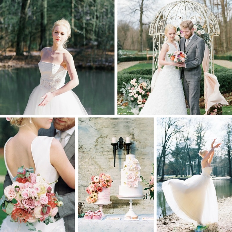 Romantic Swan Lake Inspired Wedding Styled Shoot