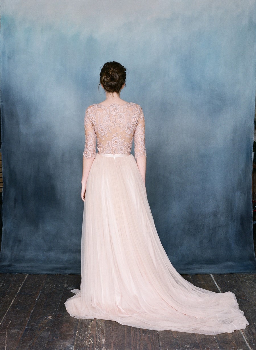 Primevere - Blush Wedding Dress from Emily Riggs Bridal