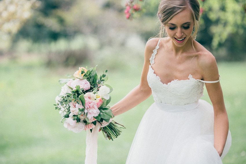 Romantic Spring Bride // Photography ~ Jessica Little Photography
