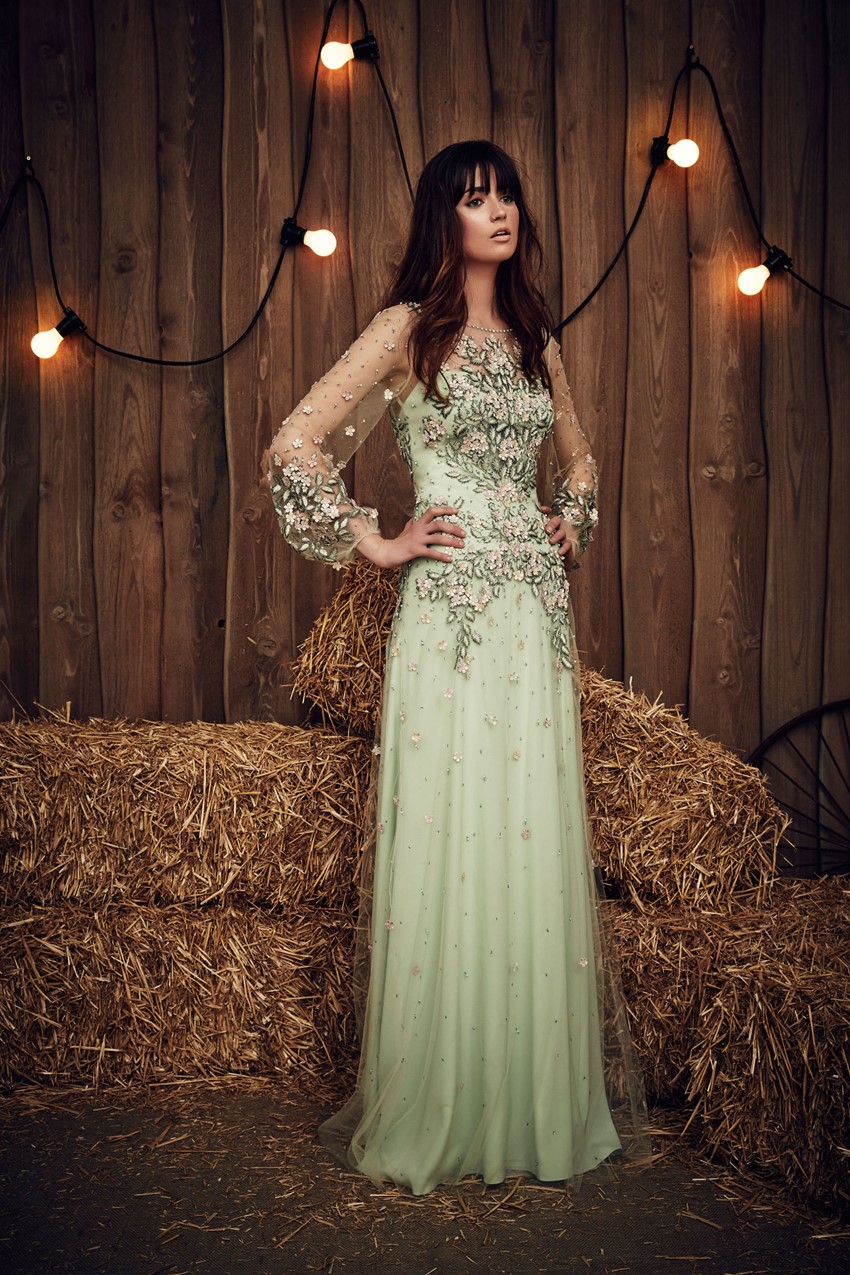 Apache Mint Wedding Dress from Jenny Packham's Spring 2017 Bridal Collection