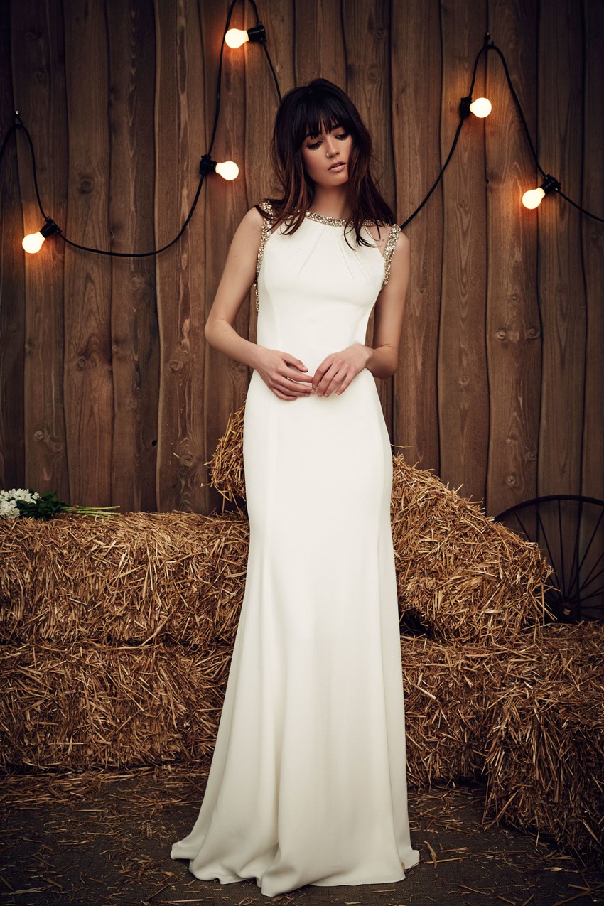 Vintage Inspired Wedding Dress Cora from Jenny Packham's Spring 2017 Bridal Collection