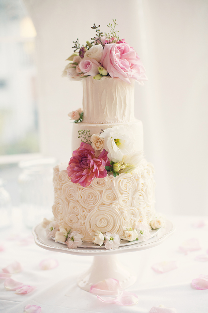 Classic Tall Wedding Cake