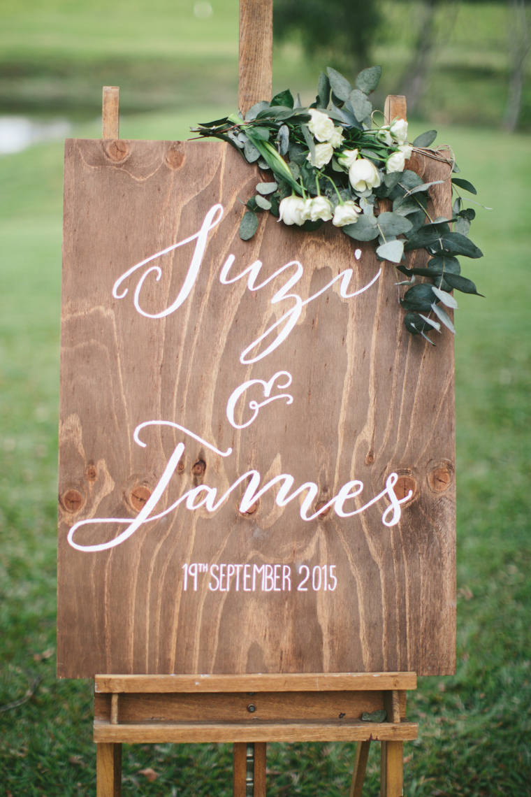 Wedding Signage // Photography - White Images
