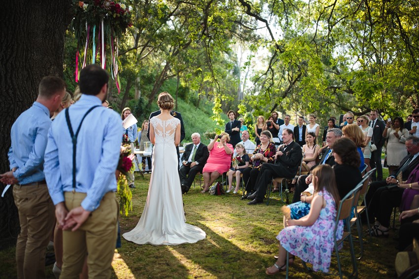 Romantic Outdoor Wedding Ceremony // Photography ~ Pierre Curry