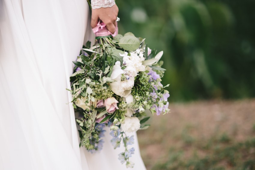 Pretty Pastel Bridal Bouquet // Photography ~ White Images
