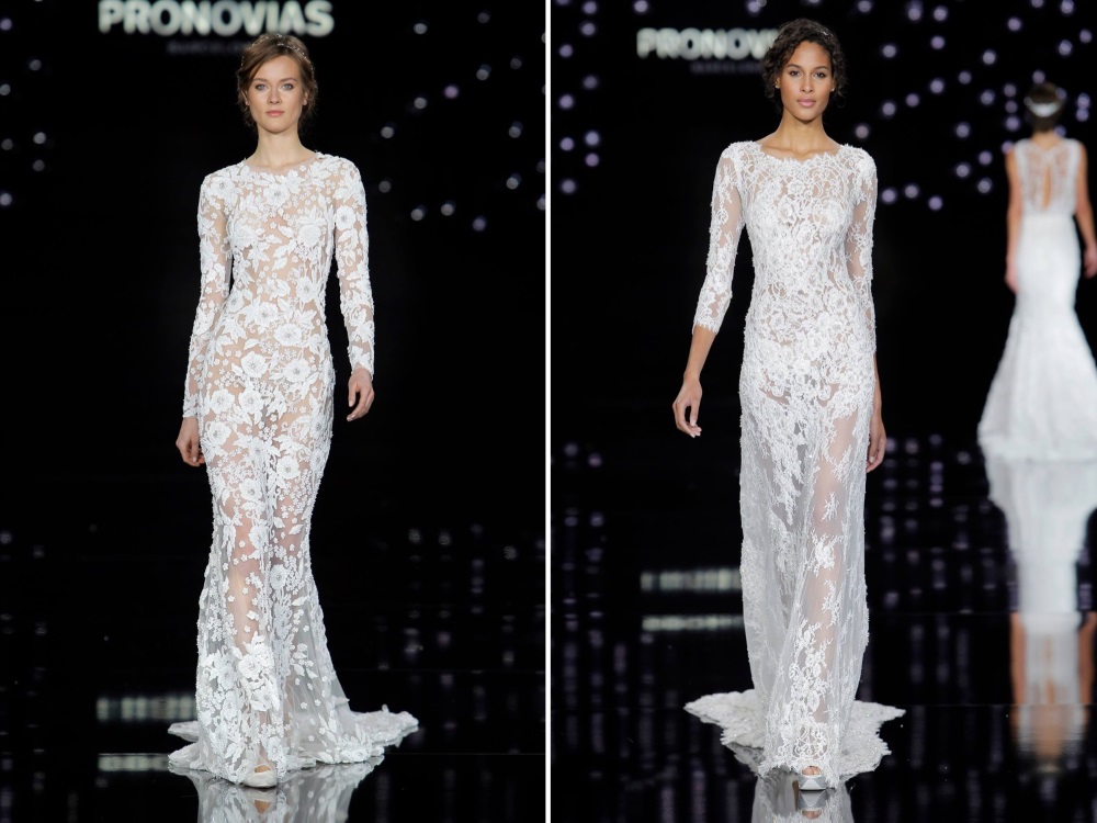 Stunning See Through Wedding Dresses from Atelier Pronovias