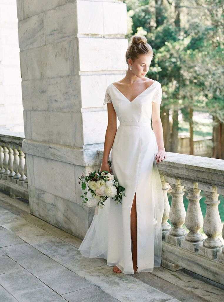 'Athena' Elegant Wedding Dress under $1000