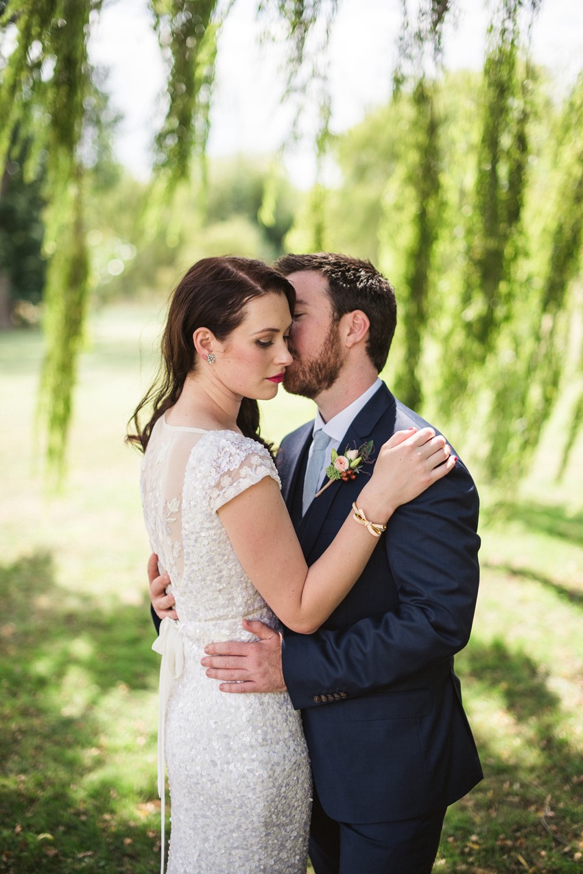 Vintage Inspired Bride & Groom // Photography ~ Meredith Lord Photography