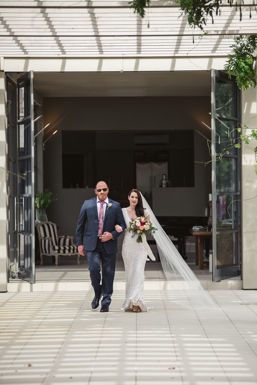 Bride & Father Walking Down the Aisle // Photography ~ Meredith Lord Photography