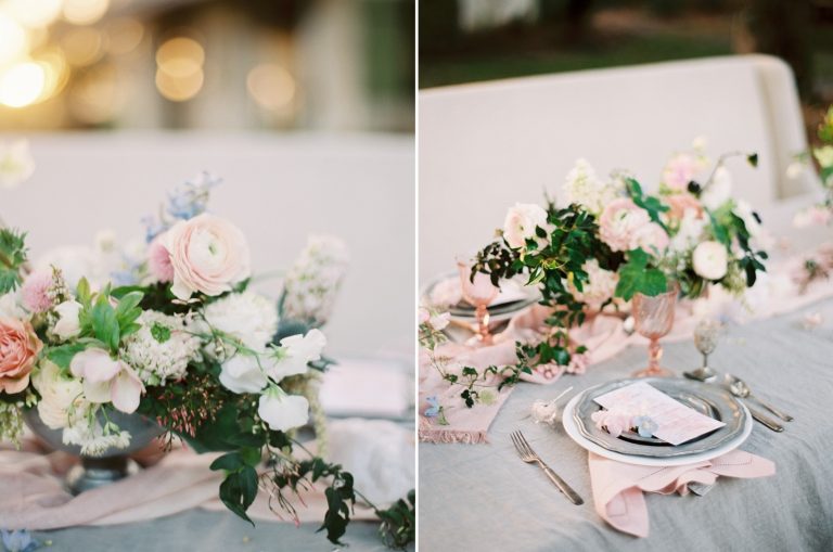 Heavenly Serenity Blue And Rose Quartz Wedding Inspiration Chic Vintage