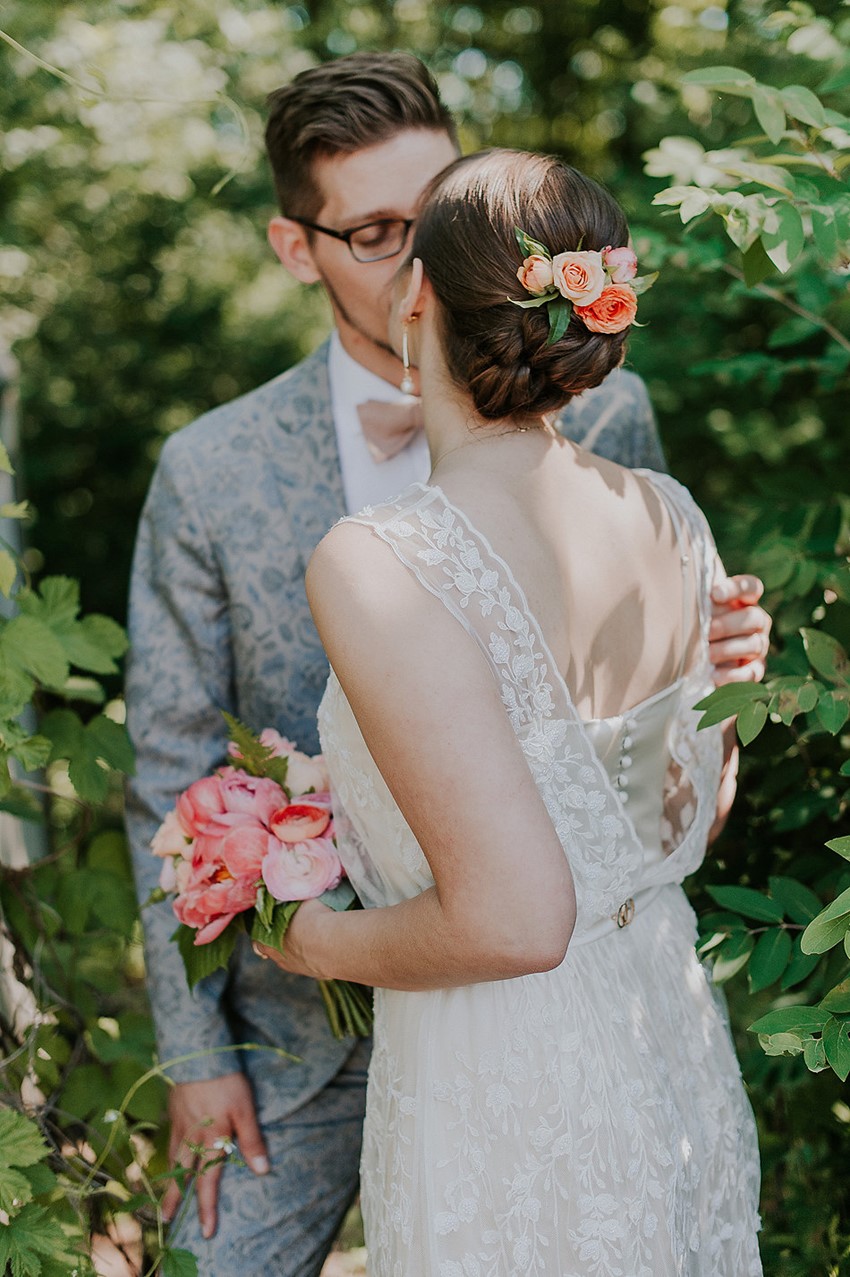 Vintage Inspired Bride & Groom// Photography ~ Anna Page Photography