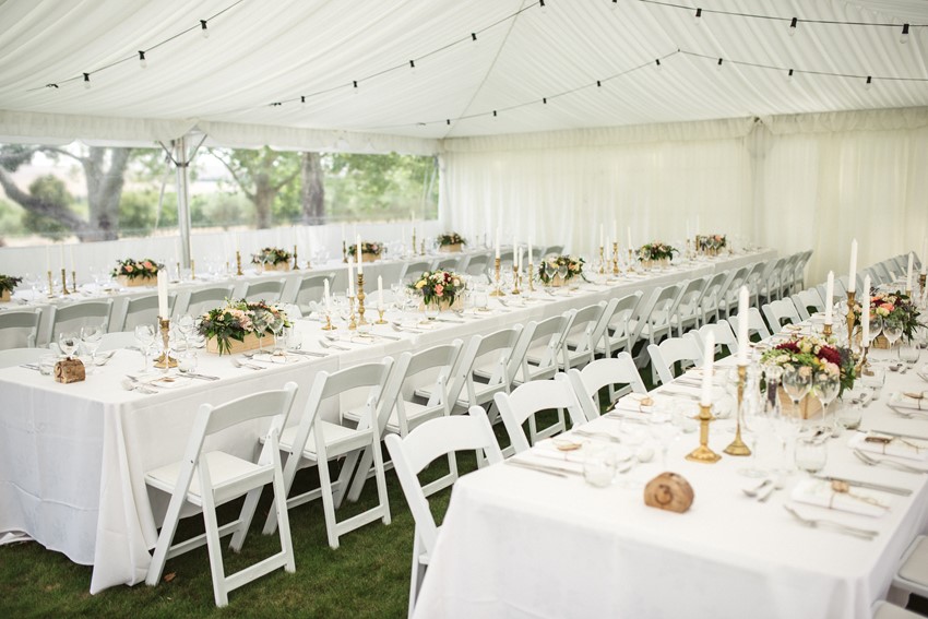 Marquee Wedding Reception // Photography ~ Meredith Lord Photography