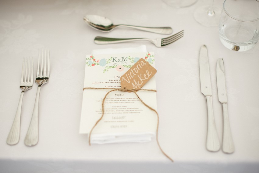 Wedding Place Setting // Photography ~ Meredith Lord Photography