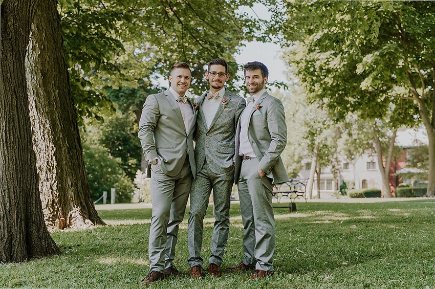 Groom & Groomsmen // Photography ~ Anna Page Photography
