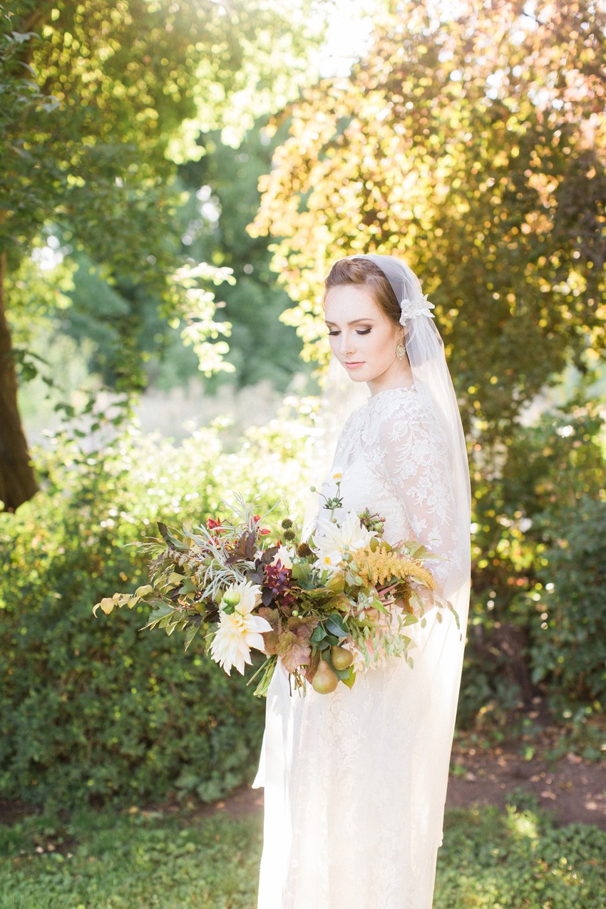 Vintage Anne of Green Gables Inspired Fall Bride // Photography ~ Anna Scott Photography