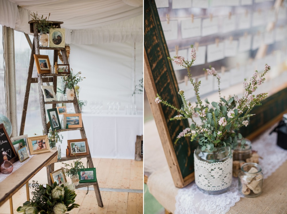 Rustic Vintage Wedding Decor // Photography ~ Bless Photography