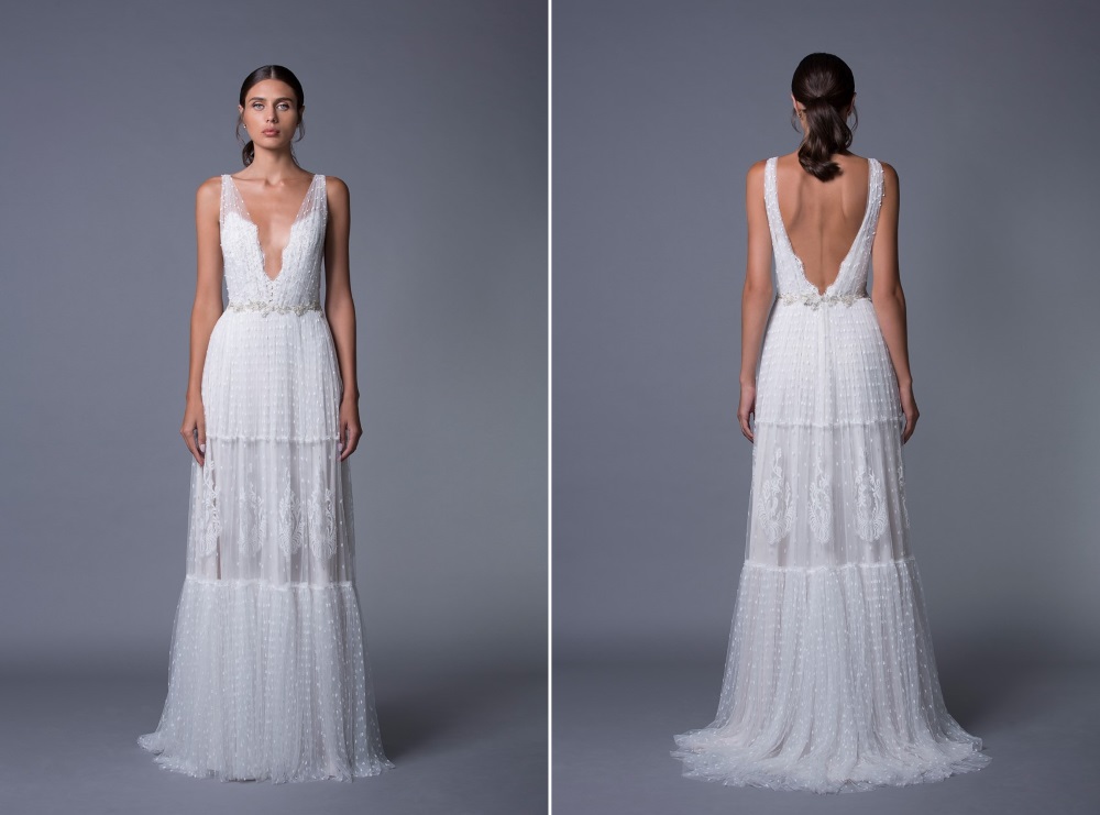Sydney V Back Wedding Dress from Lihi Hod's 2017 Collection