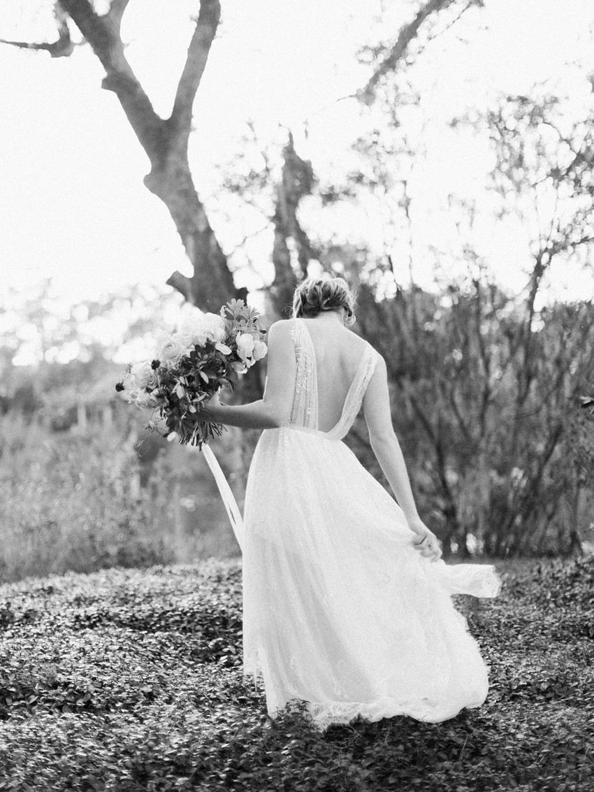 Beautiful black & white bridal portraits // Photography ~ Eden Willow Photography