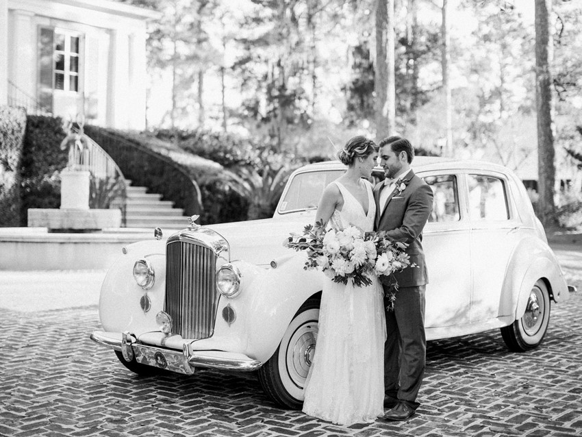 Beautiful black & white wedding portraits // Photography ~ Eden Willow Photography