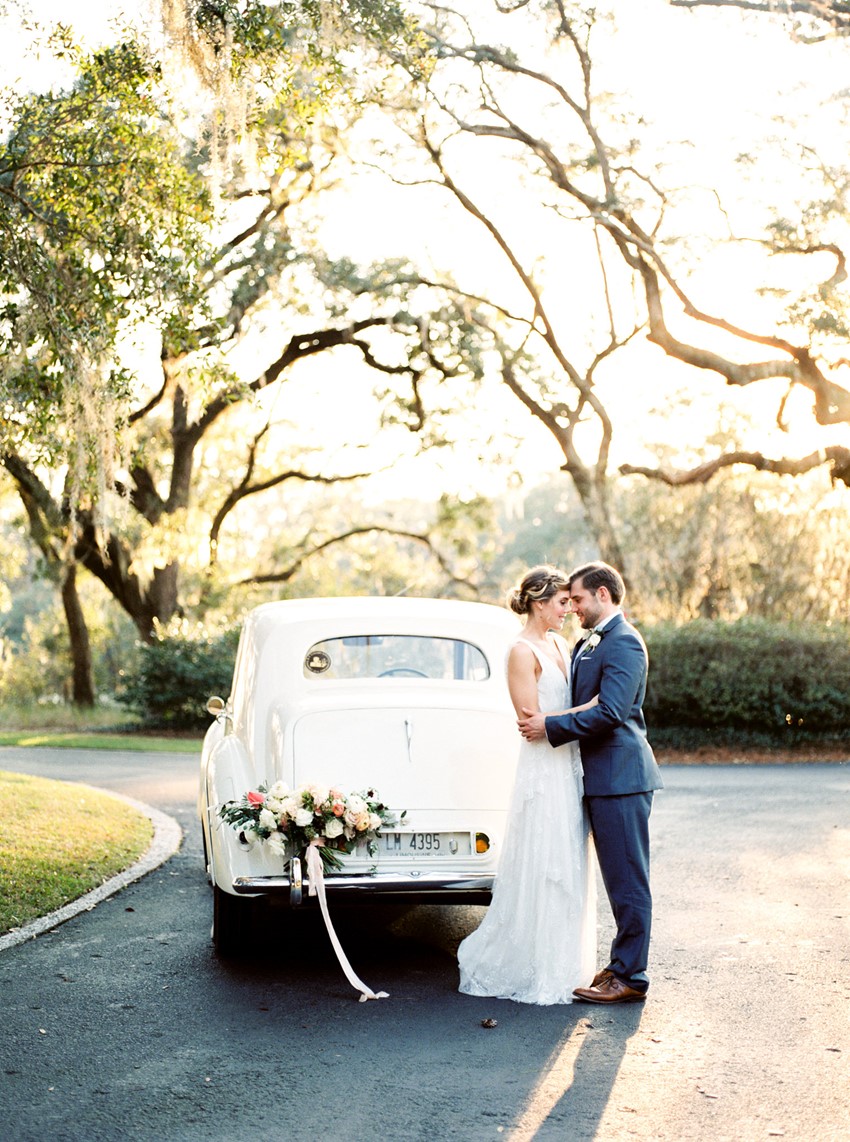 Vintage Wedding Car // Photography ~ Eden Willow Photography