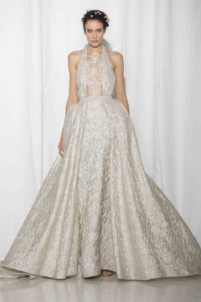 Stunning Princess Style Wedding Dress from Reem Acra