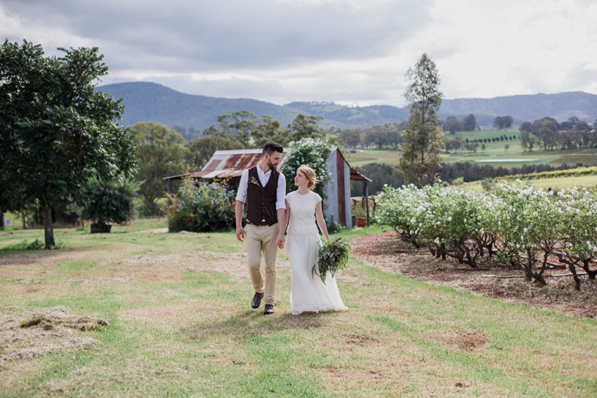 Rustic Vintage Wedding Portraits // Photography ~ Bless Photography