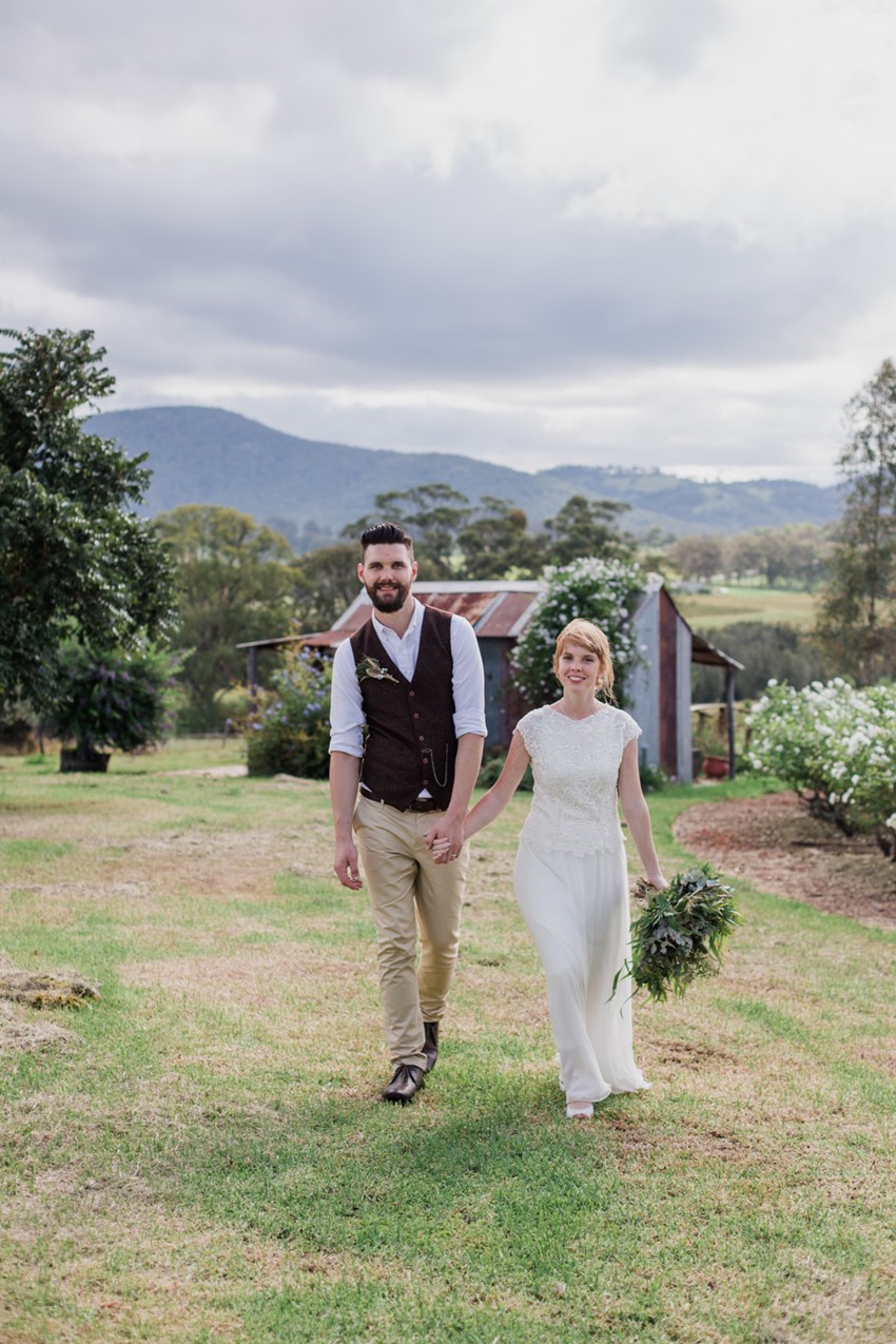 Rustic Vintage Winery Wedding Portraits // Photography ~ Bless Photography