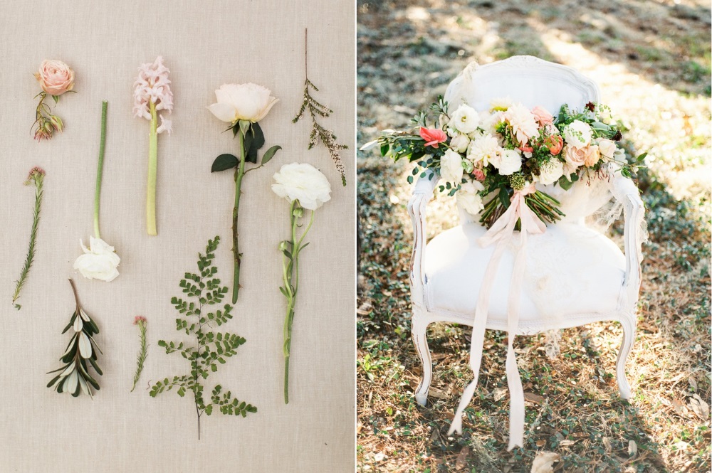 Romantic Wedding Flowers // Photography ~ Eden Willow Photography