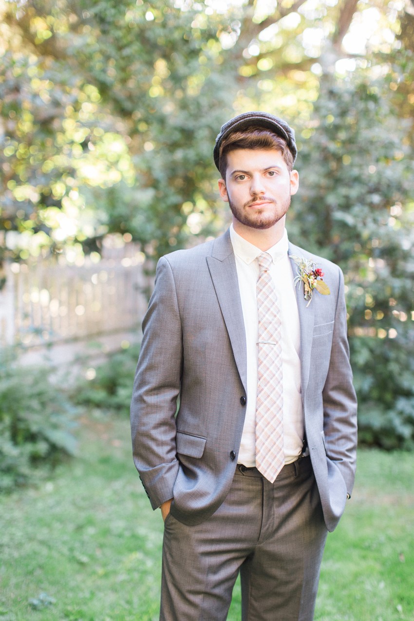 Vintage Inspired Groom // Photography ~ Anna Scott Photography