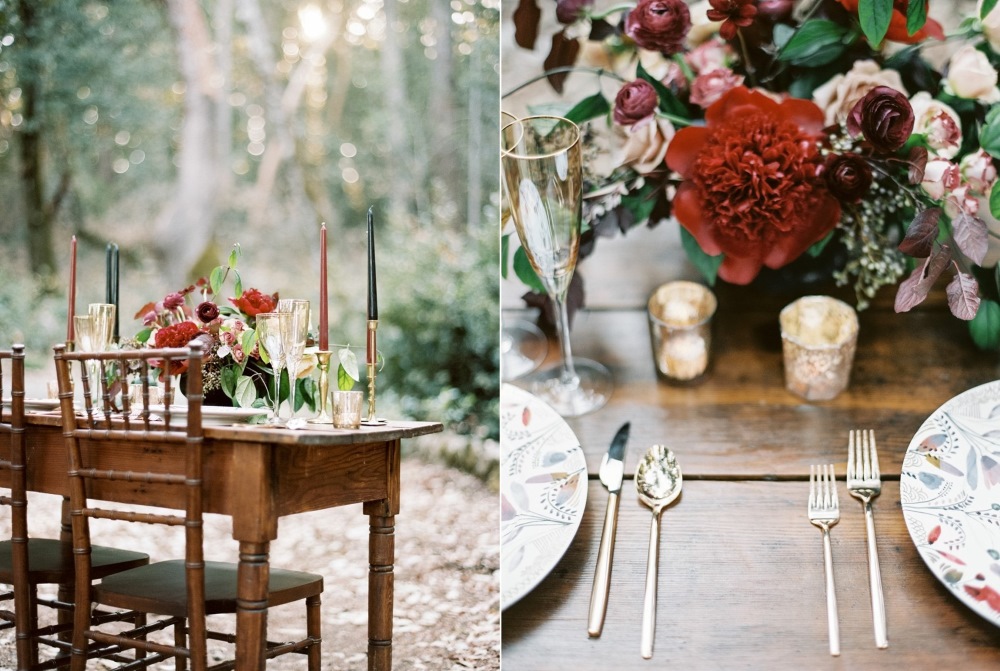 Stunning Elopement Sweetheart Tablescape // Photography ~ Taralynn Lawton