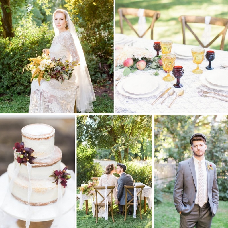 Elegant Fall Anne of Green Gables Wedding Inspiration // Photography ~ Anna Scott Photography